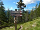 Lech da Sompunt - Rifugio Puez / Puez Hütte